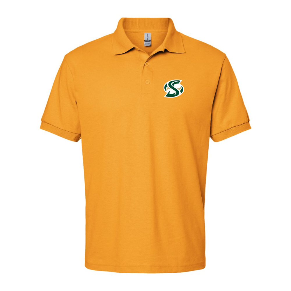 Men's Sacramento State Hornets Logo  Gildan Dry Blend Jersey Polo