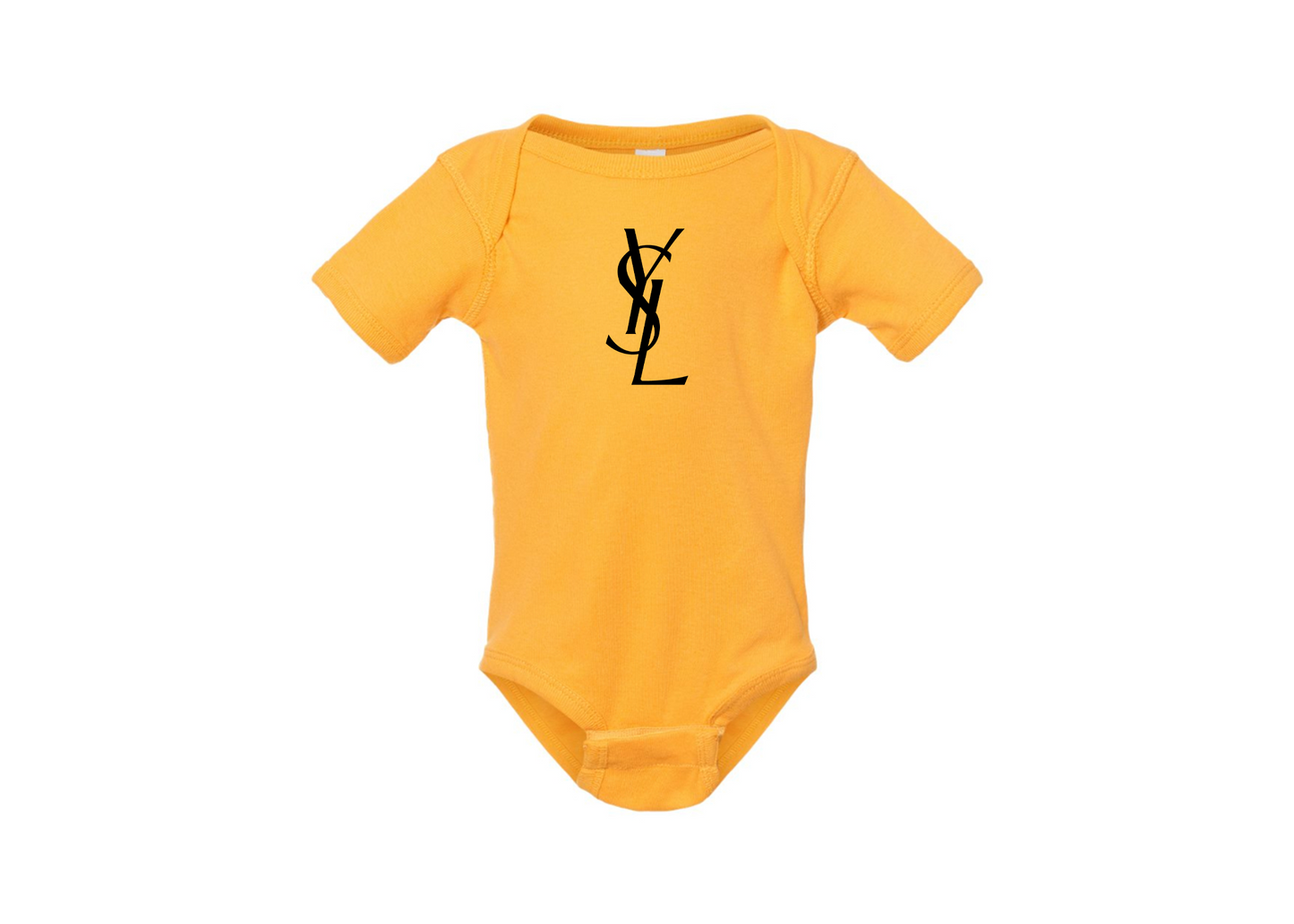 YSL Rabbit Skins Infant Baby Rib Bodysuit