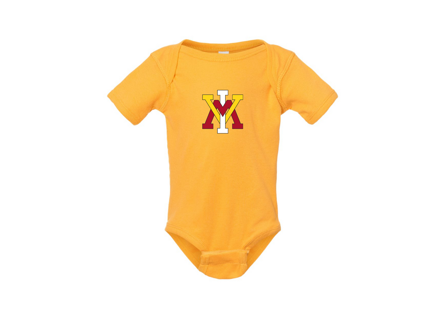 VMI Keydets Rabbit Skins Infant Baby Rib Bodysuit