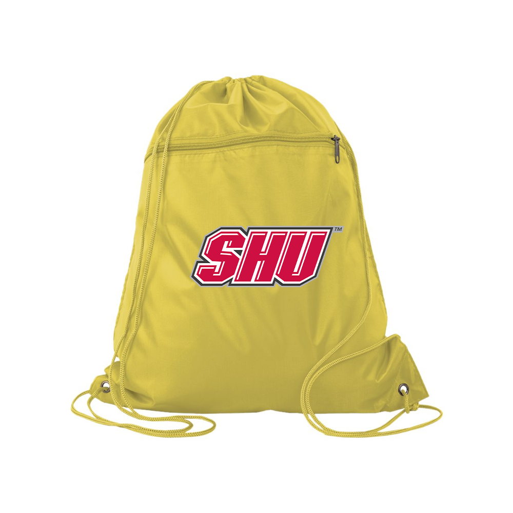 Sacred Heart Pioneers Logo Q-Tees - Polyester Cinchpack