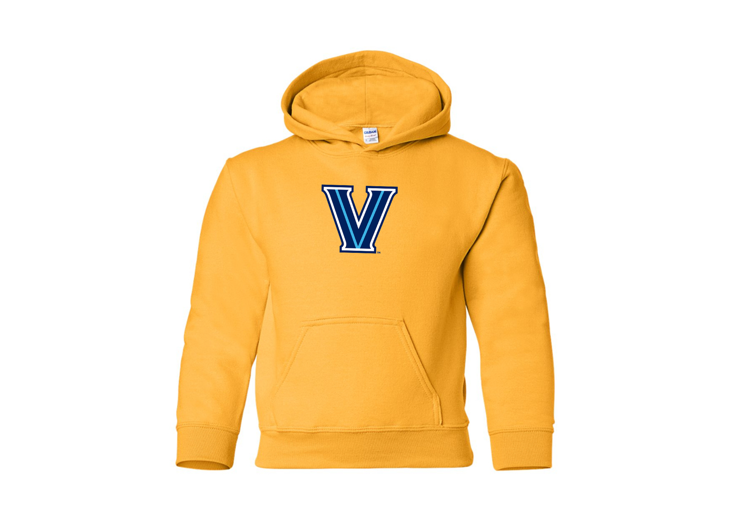 Youth Villanova Wildcats Gildan Heavy Blend  Hooded Sweatshirt