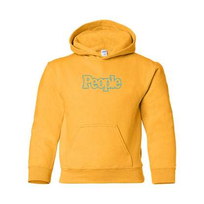 Youth People Magazine Logo Gildan Heavy Blend  Hooded Sweatshirt