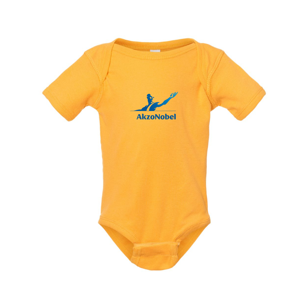 AkzoNobel Logo  Rabbit Skins Infant Baby Rib Bodysuit