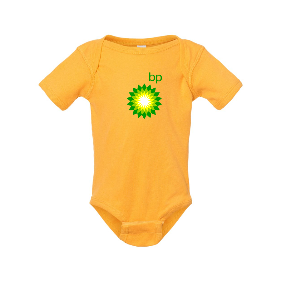 BP Oil Logo Rabbit Skins Infant Baby Rib Bodysuit