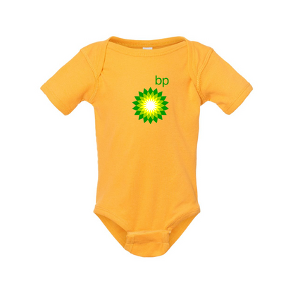 BP Oil Logo Rabbit Skins Infant Baby Rib Bodysuit