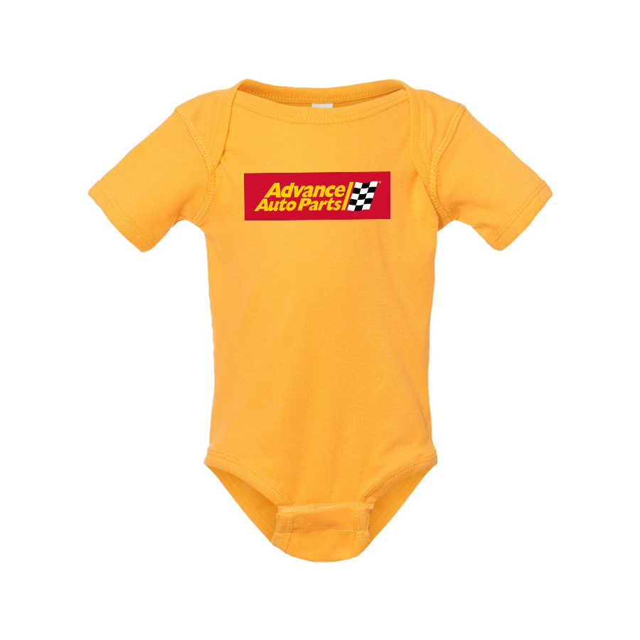 Advance Auto Parts Logo  Rabbit Skins Infant Baby Rib Bodysuit
