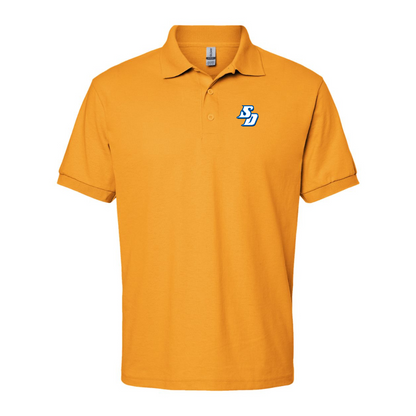Men's San Diego Toreros Logo Gildan Dry Blend Jersey Polo