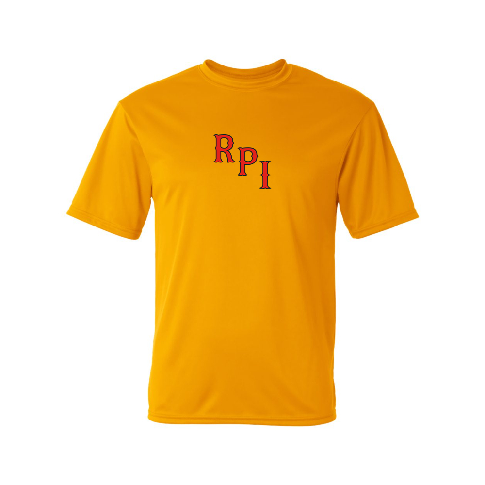 Men's RPI Engineers Logo Polyester T-Shirt