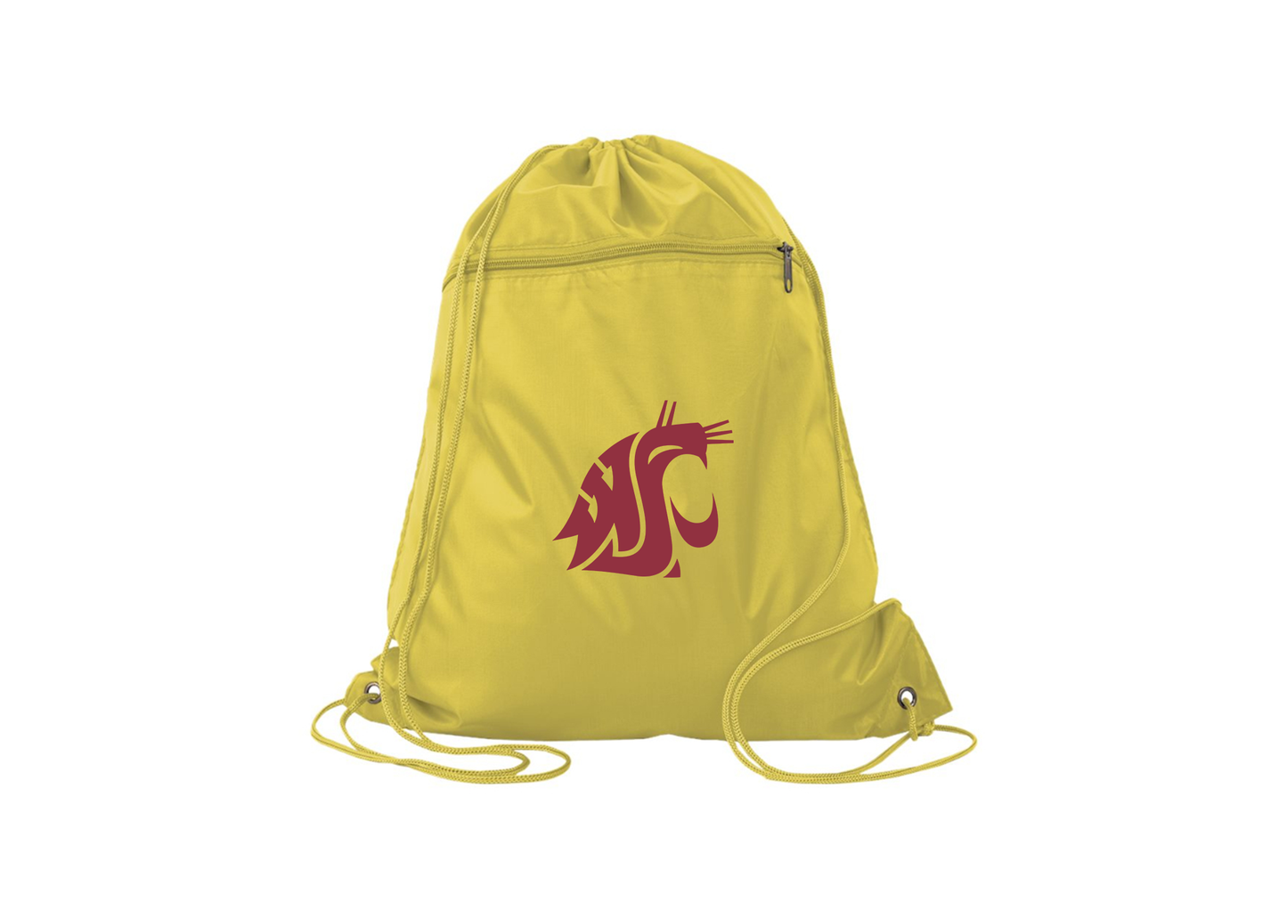 Washington State Cougars Q-Tees - Polyester Cinchpack