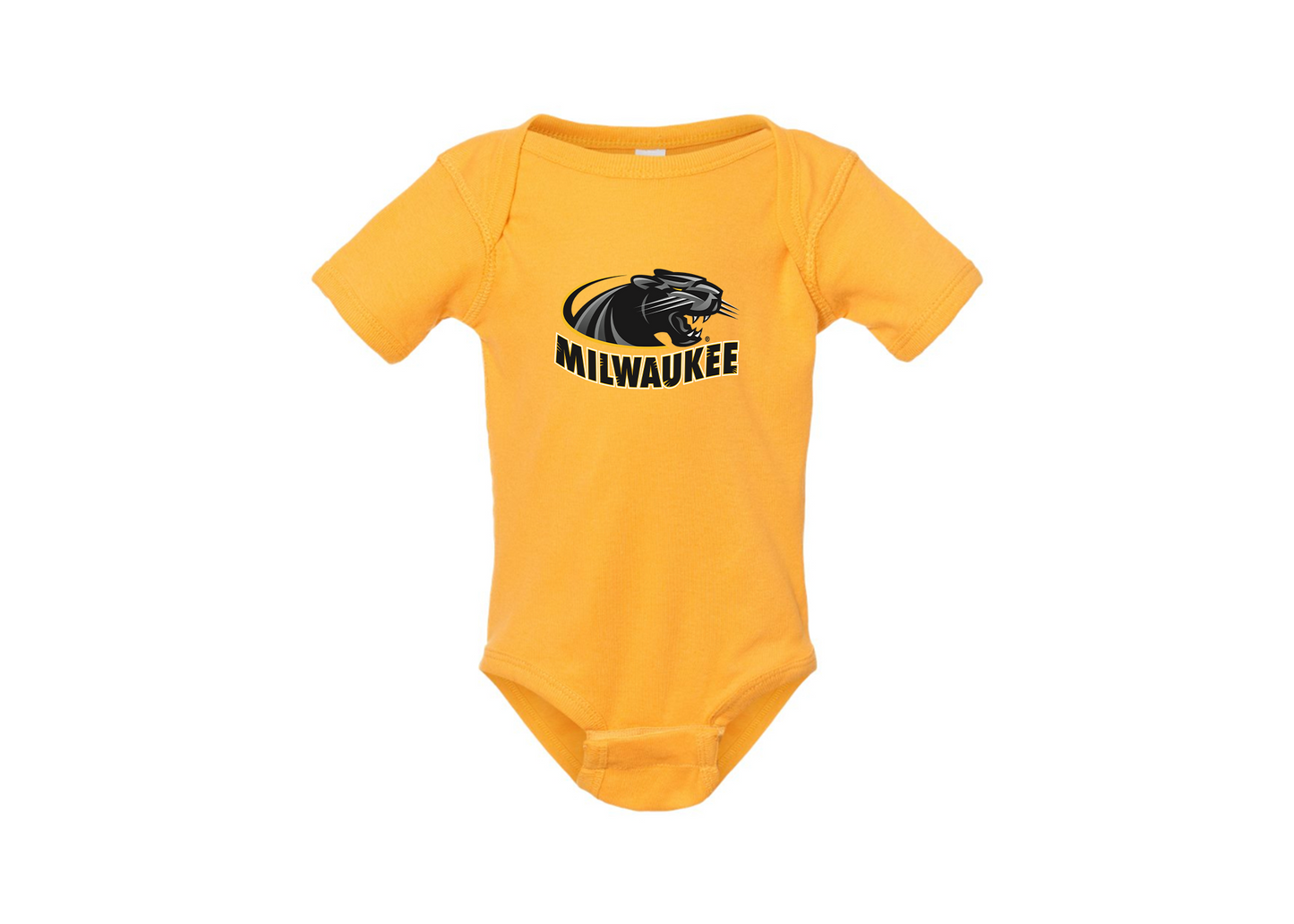 Wisconsin Milwaukee Panthers Rabbit Skins Infant Baby Rib Bodysuit