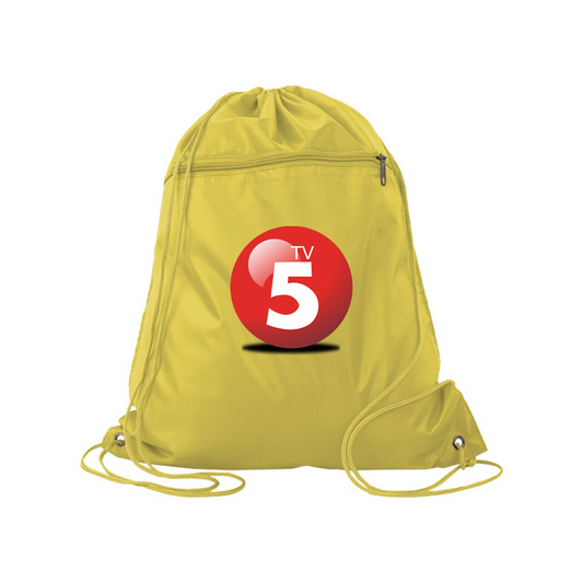 ABC TV5 Logo Q-Tees - Polyester Cinchpack