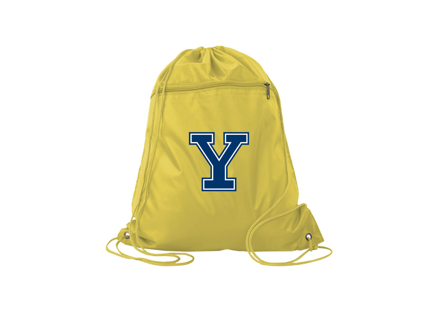 Yale Bulldogs Q-Tees - Polyester Cinchpack