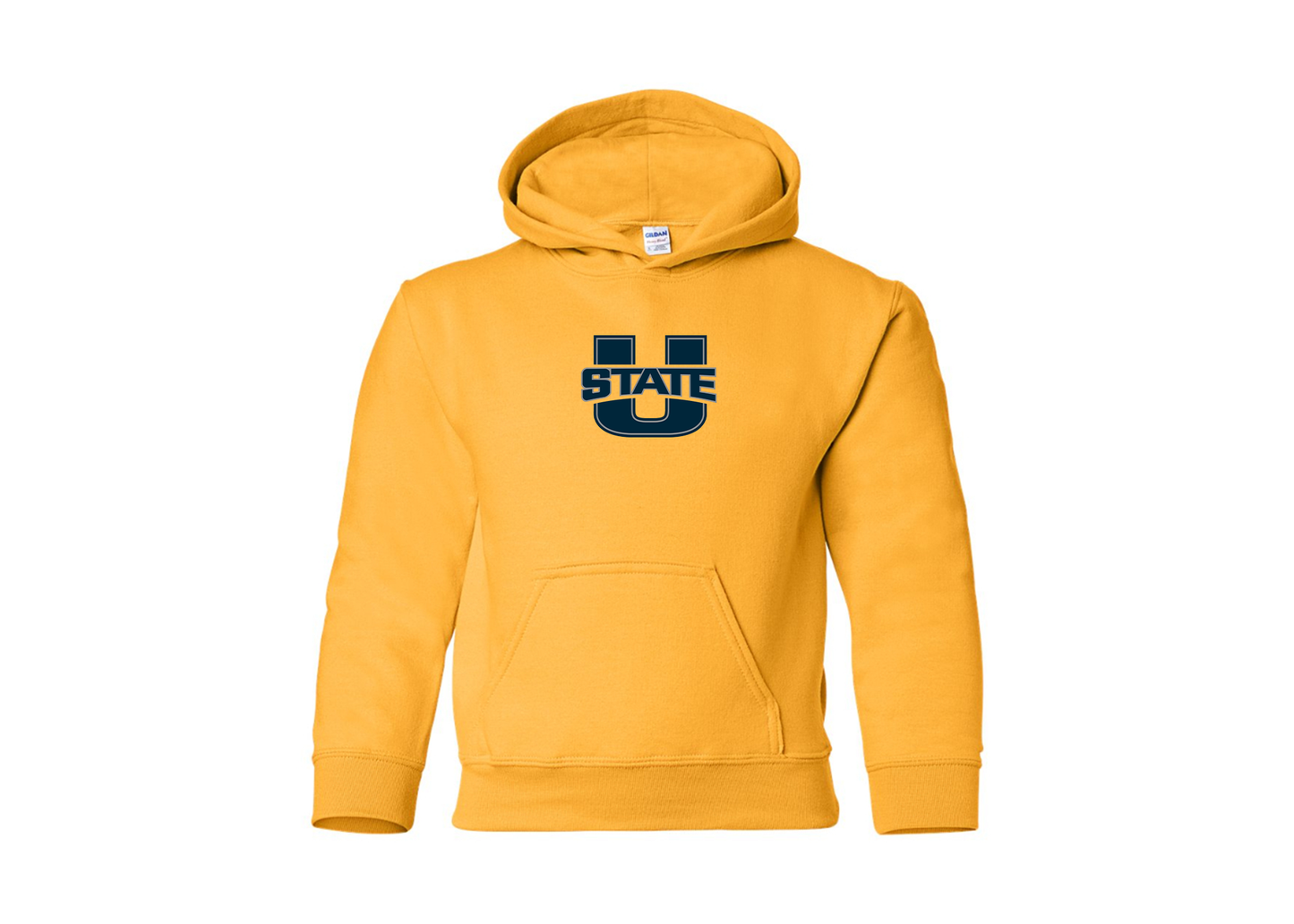 Youth Utah State Aggies Gildan Heavy Blend  Hooded Sweatshirt