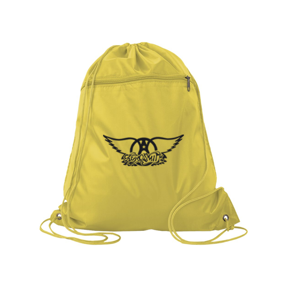 Aerosmith Logo Q-Tees - Polyester Cinchpack