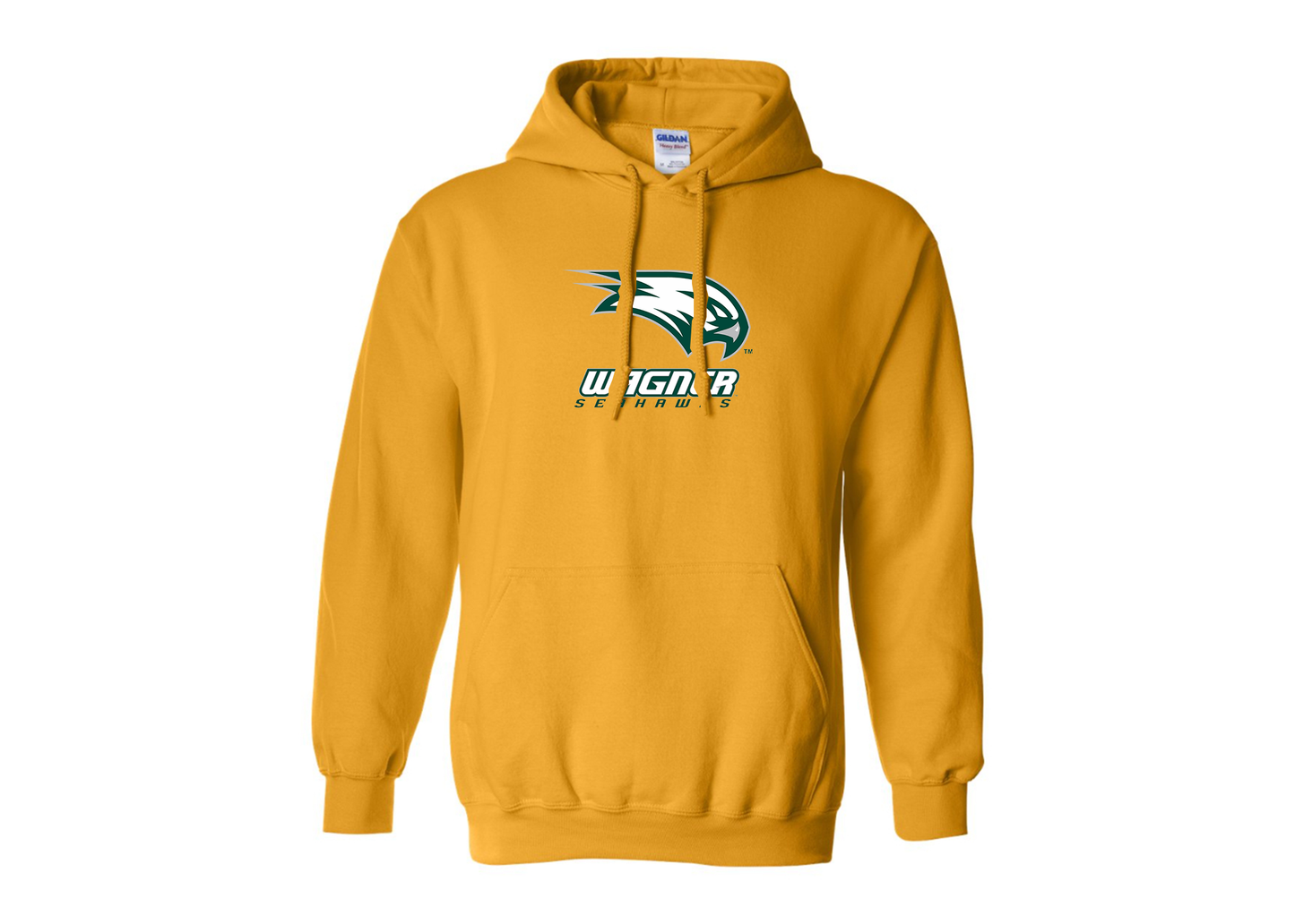 Men's Wagner Seahawks Gildan  Heavy Blend Hooded Sweatshirt