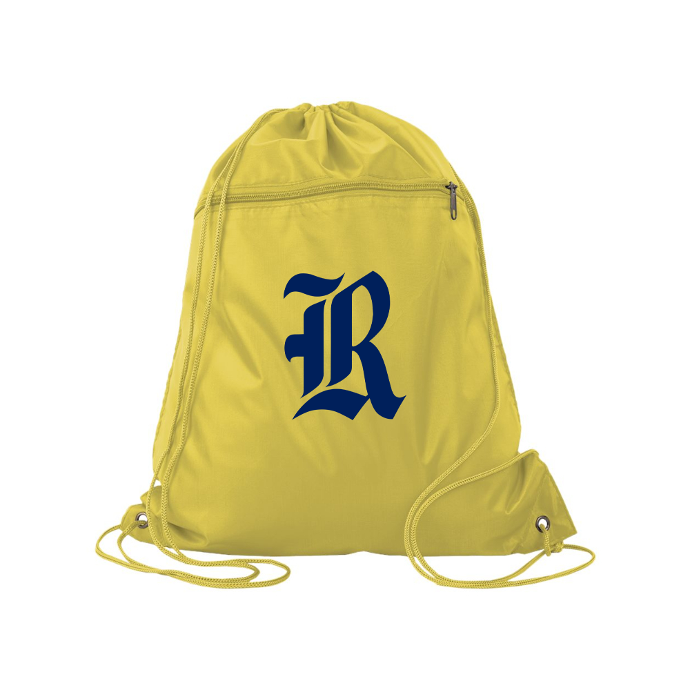Rice Owls Logo Q-Tees - Polyester Cinchpack