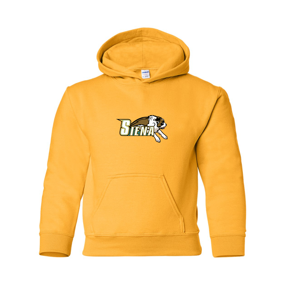 Youth Siena Saints Logo Gildan Heavy Blend  Hooded Sweatshirt