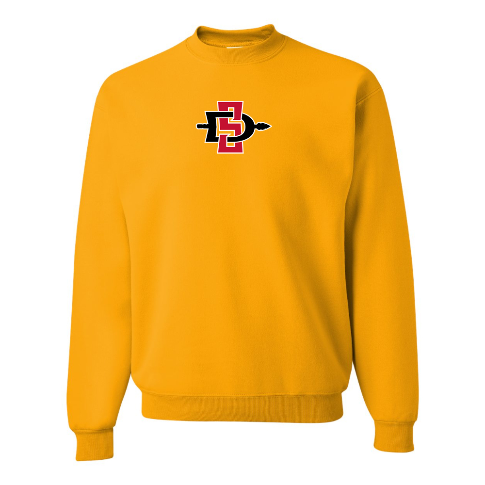 Men's San Diego State Aztecs Logo  JERZEES NuBlend Crewneck Sweatshirt
