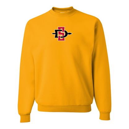 Men's San Diego State Aztecs Logo  JERZEES NuBlend Crewneck Sweatshirt