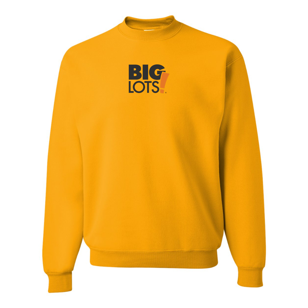 Men's Big Lots Logo  JERZEES NuBlend Crewneck Sweatshirt