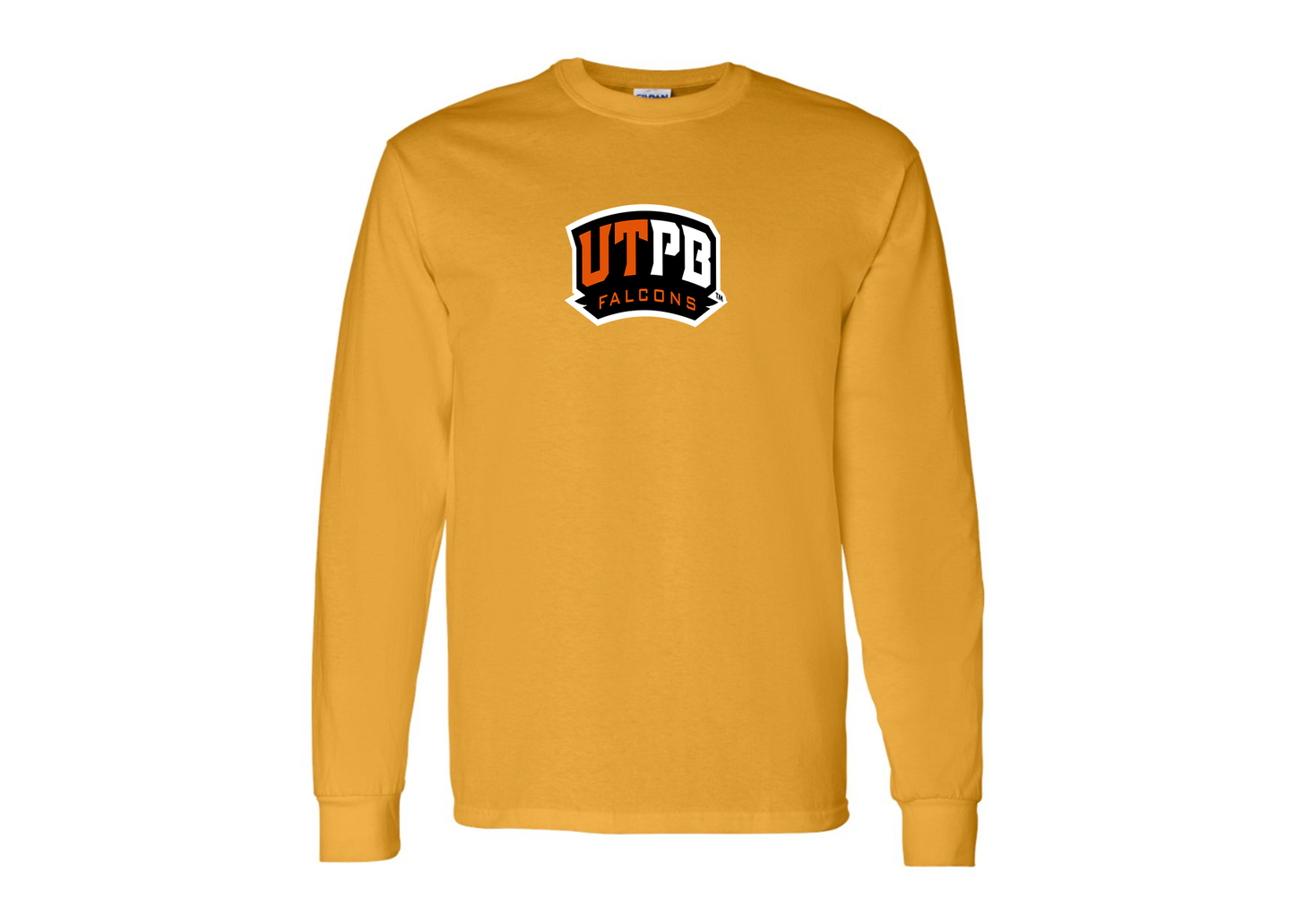 Men's UTPB Falcons Gildan Heavy Cotton Long Sleeve T-Shirt