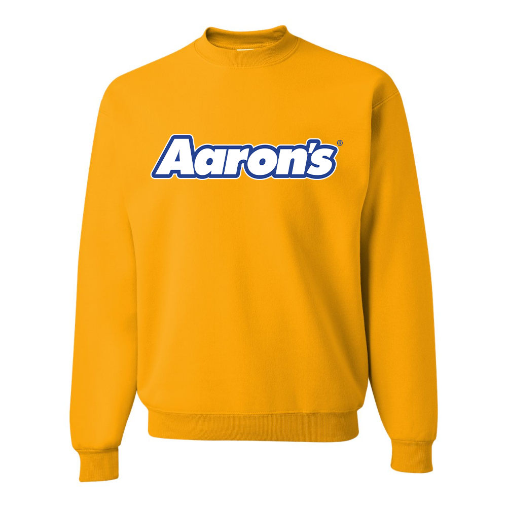Men's Aaron_s Logo  JERZEES NuBlend Crewneck Sweatshirt