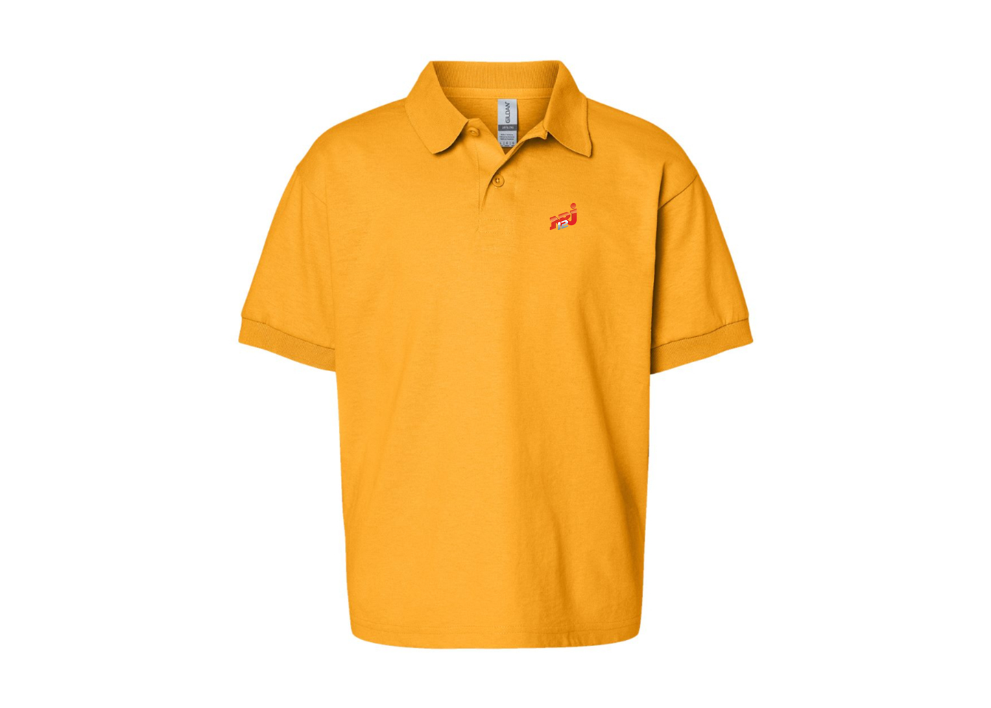 Youth NRJ 12 Logo Gildan Dry Blend Jersey Polo