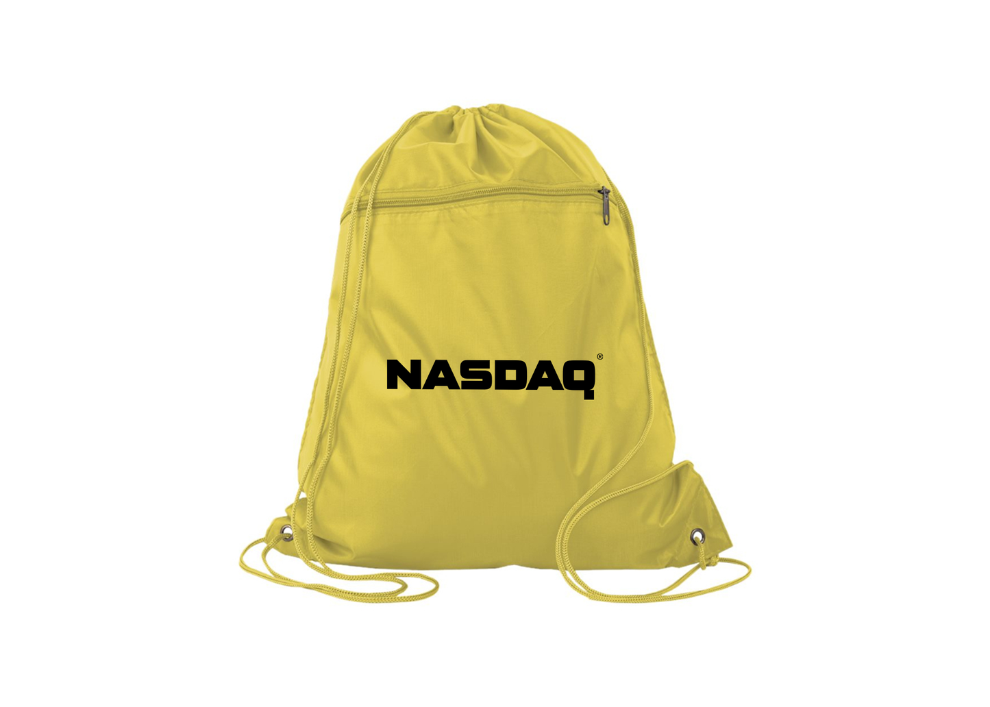 Nasdaq Logo Q-Tees - Polyester Cinchpack
