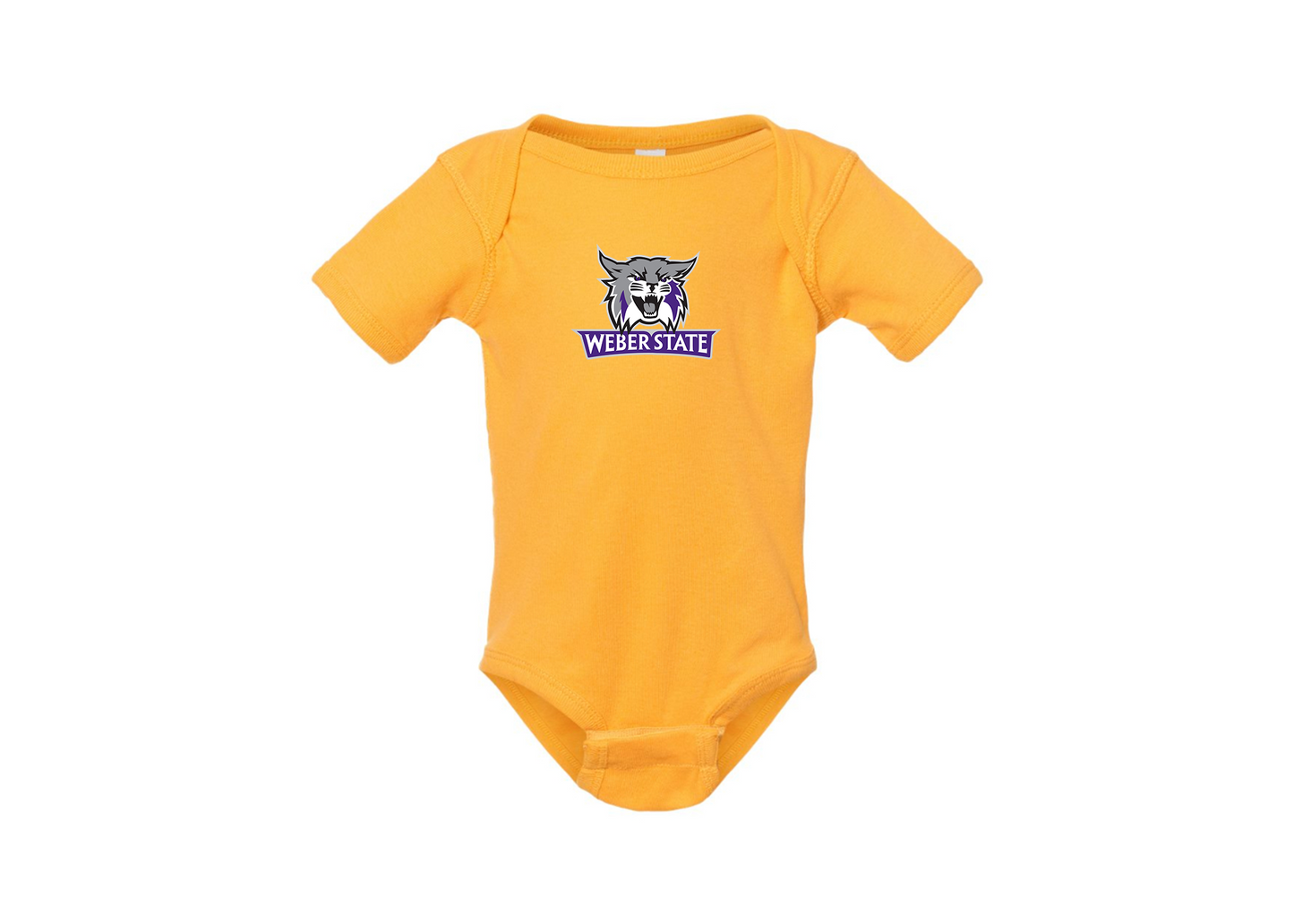 Weber State Wildcats Rabbit Skins Infant Baby Rib Bodysuit