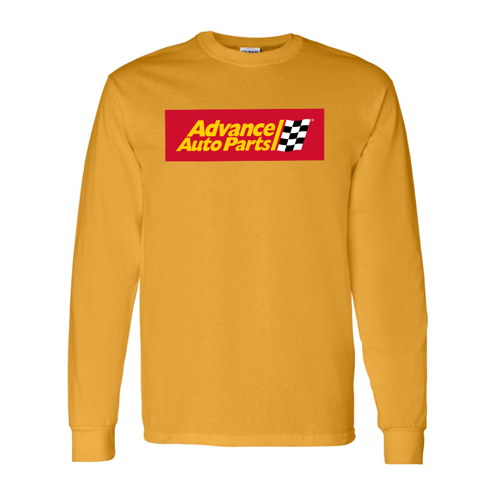 Men's Advance Auto Parts Logo Gildan Heavy Cotton Long Sleeve T-Shirt