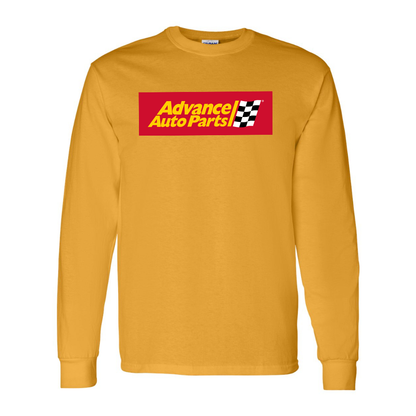 Men's Advance Auto Parts Logo Gildan Heavy Cotton Long Sleeve T-Shirt
