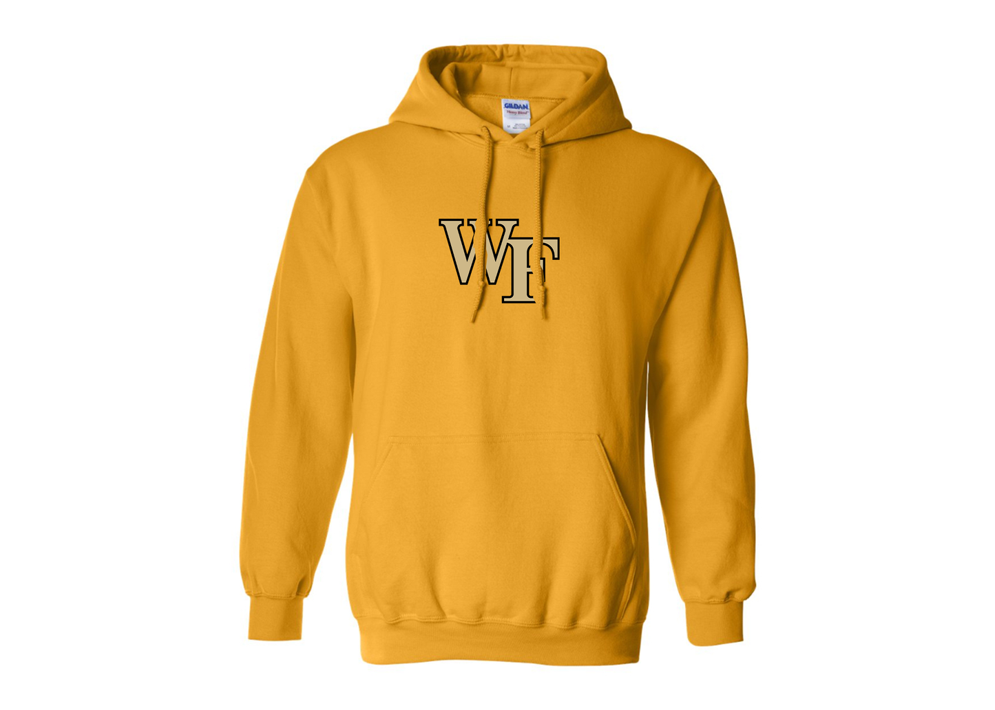 Men's Wake Forest Demon Deacons Gildan  Heavy Blend Hooded Sweatshirt