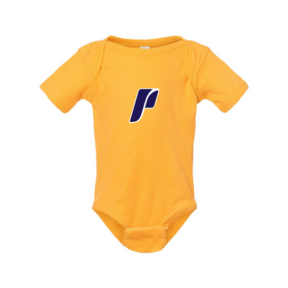 Portland Pilots Logo  Rabbit Skins Infant Baby Rib Bodysuit