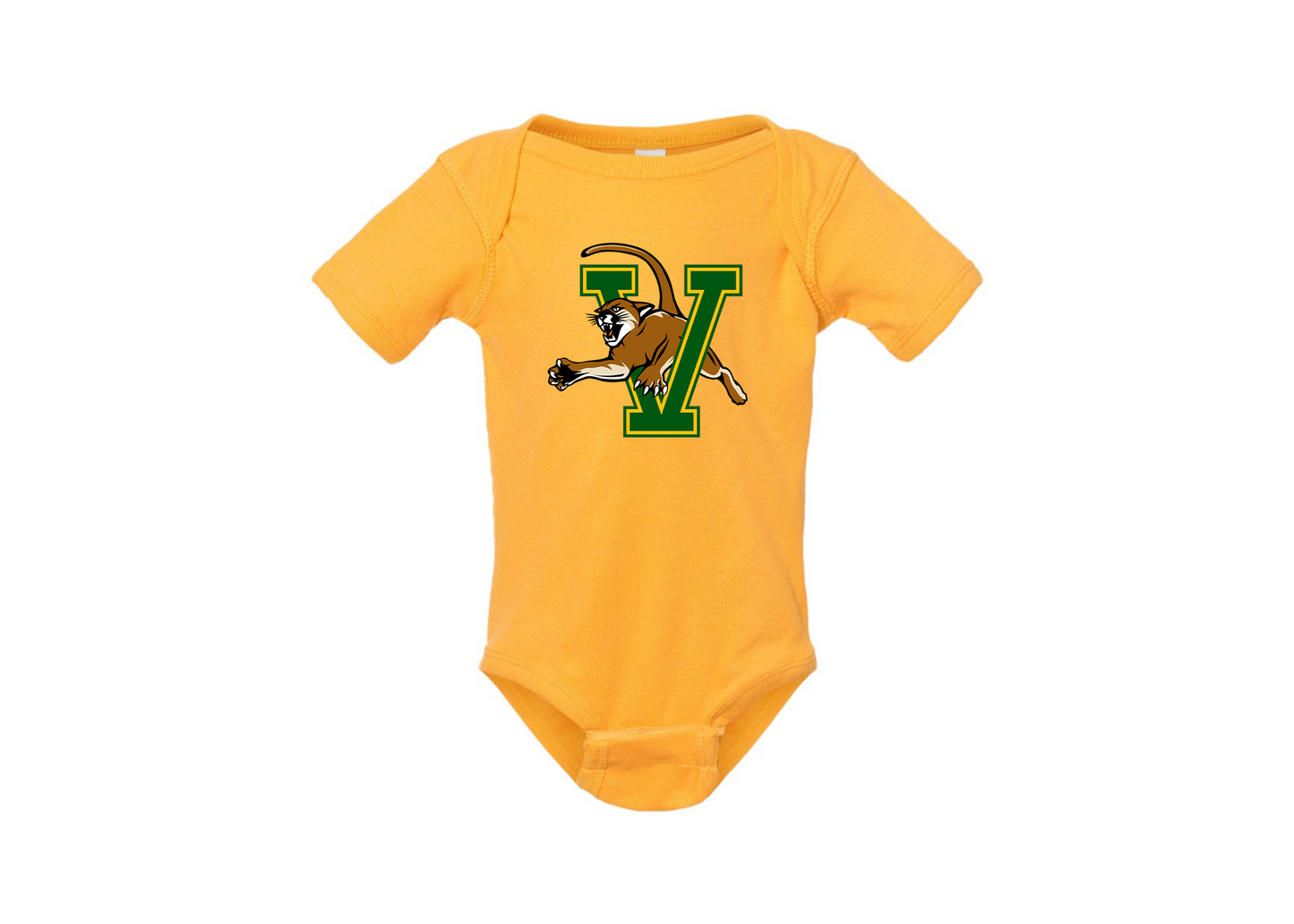 Vermont Catamounts Rabbit Skins Infant Baby Rib Bodysuit
