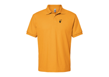 Men's Off-White Hand Gildan Dry Blend Jersey Polo