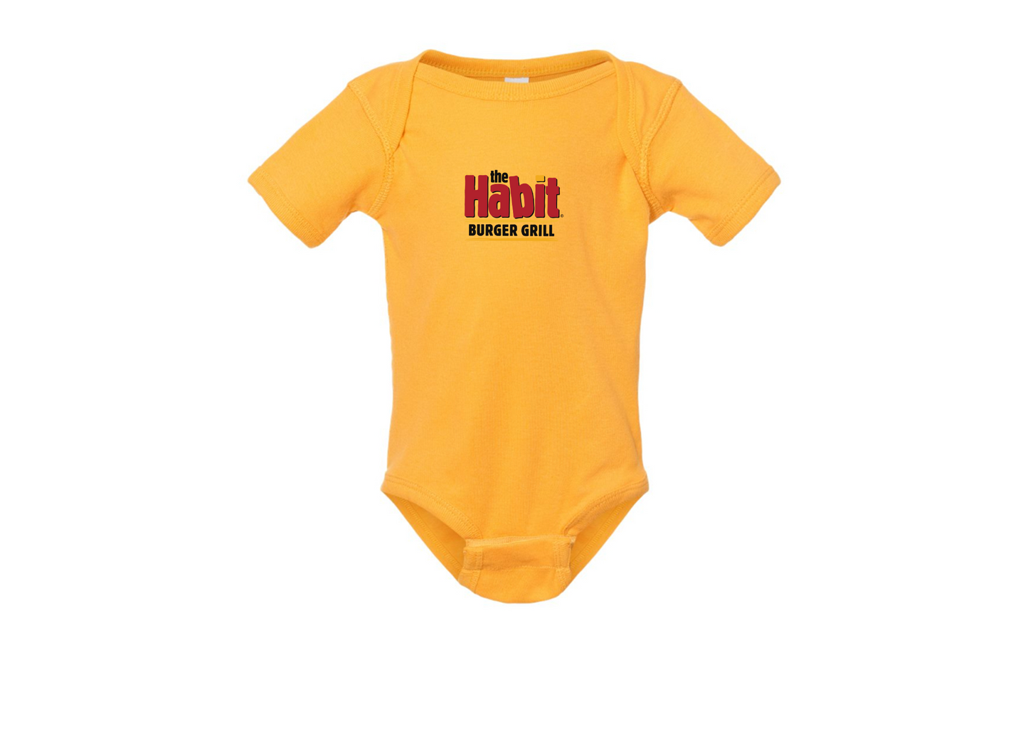 The Habit Burger Grill Rabbit Skins Infant Baby Rib Bodysuit