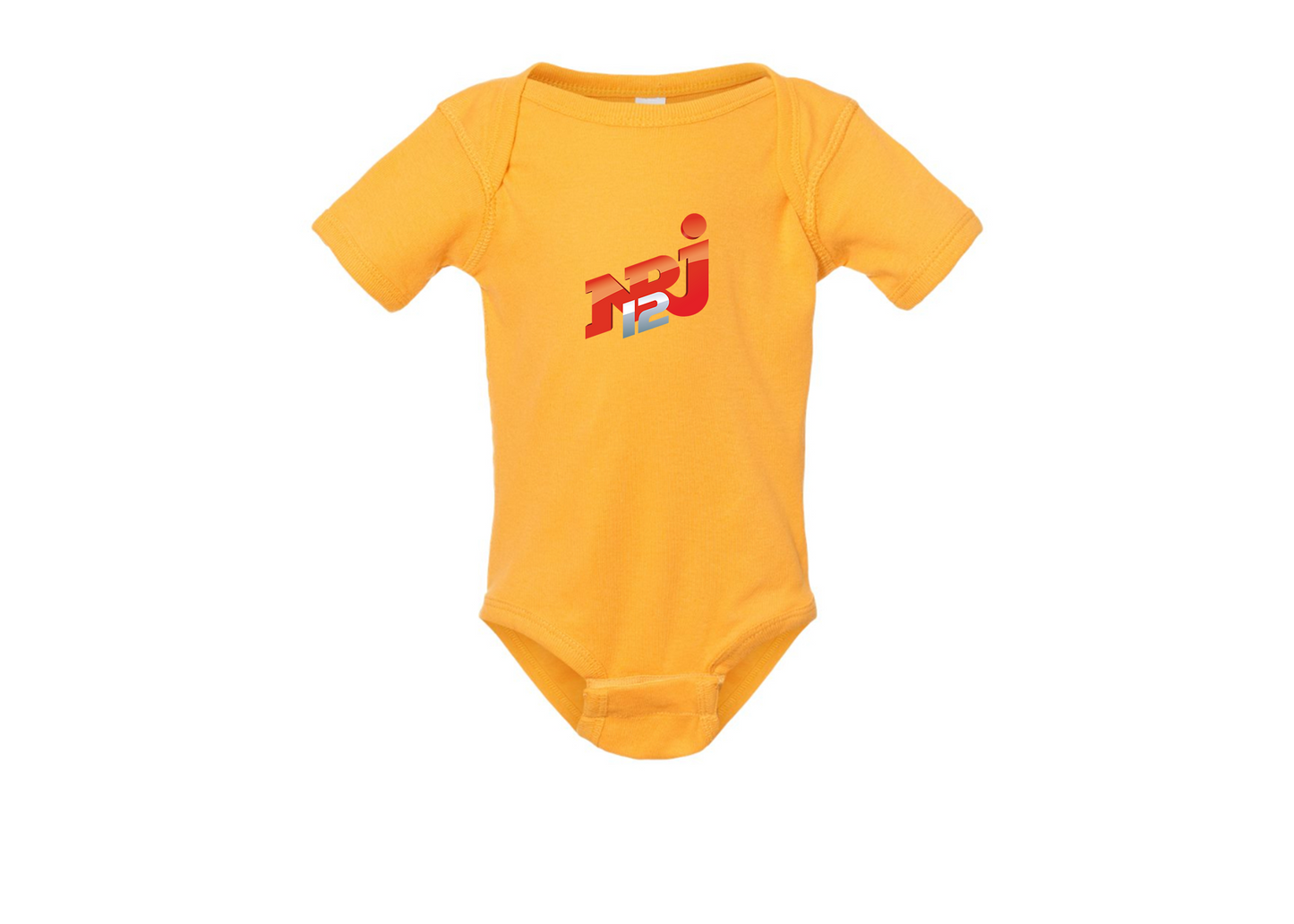 NRJ 12 Logo Rabbit Skins Infant Baby Rib Bodysuit