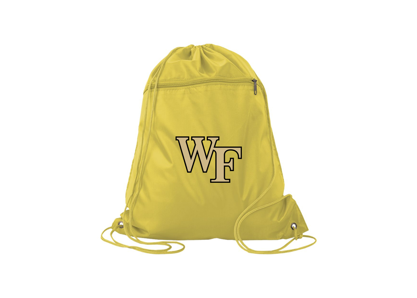 Wake Forest Demon Deacons Q-Tees - Polyester Cinchpack
