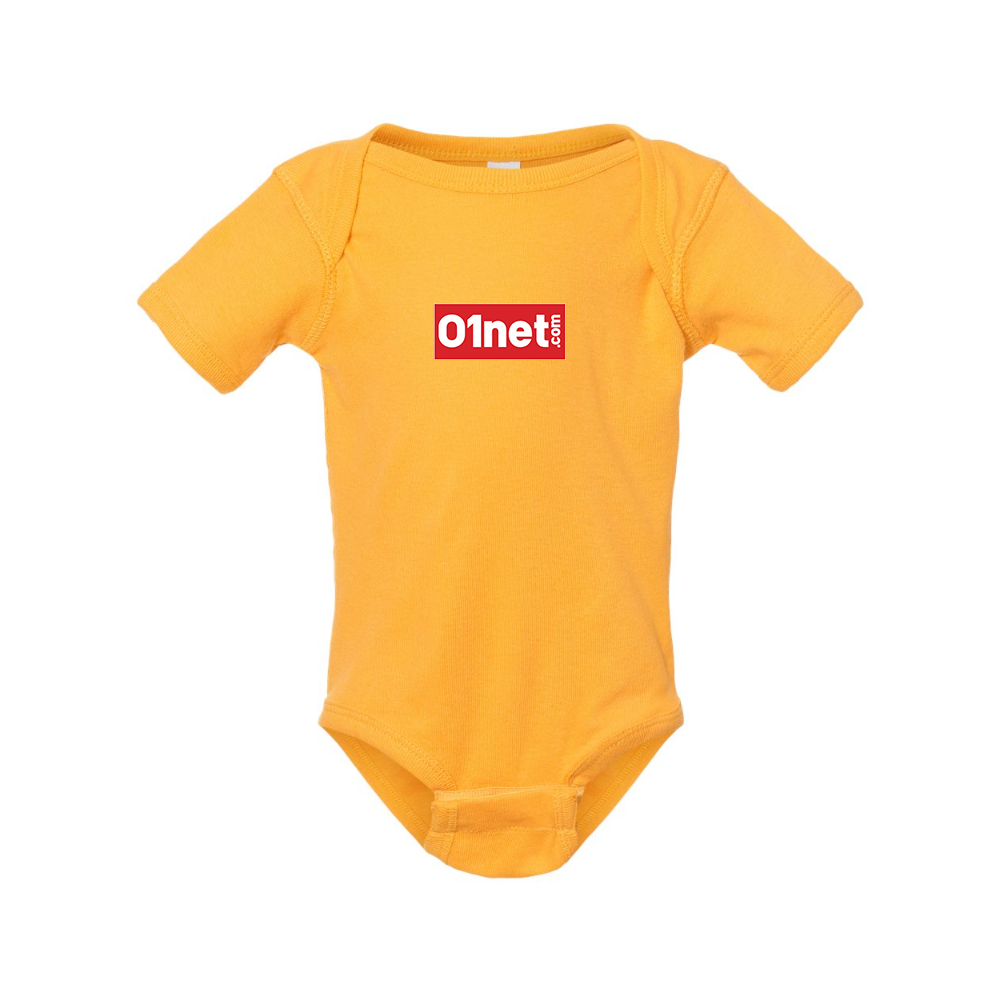 01net Logo  Rabbit Skins Infant Baby Rib Bodysuit