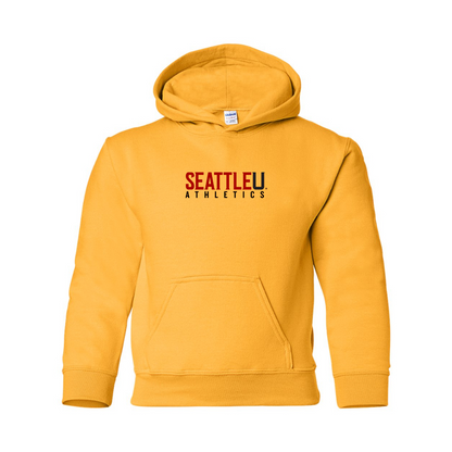 Youth Seattle Redhawks Logo Gildan Heavy Blend  Hooded Sweatshirt