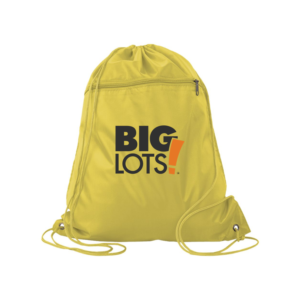 Big Lots Logo Q-Tees - Polyester Cinchpack