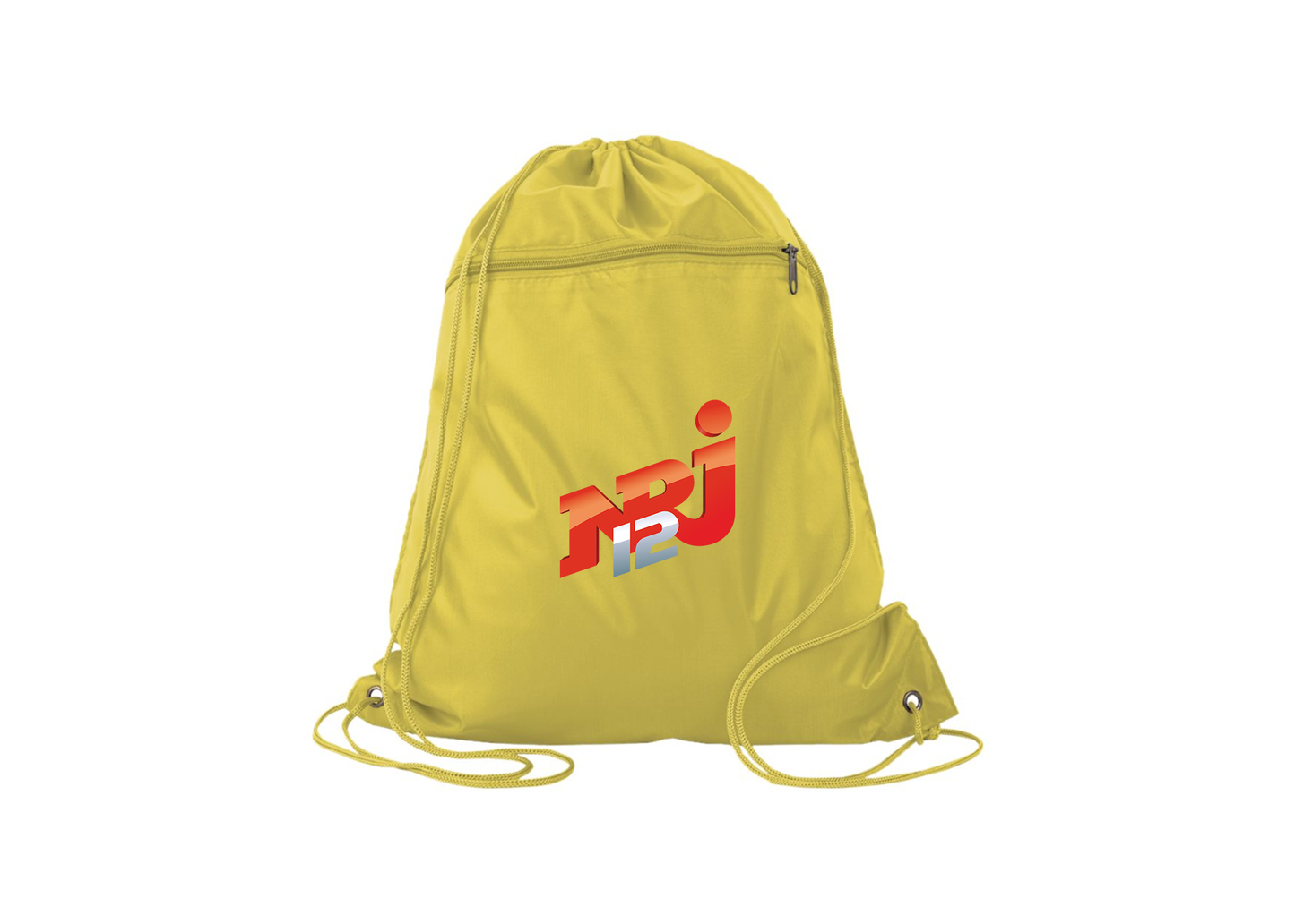 NRJ 12 Logo Q-Tees - Polyester Cinchpack