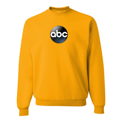Men's Abc Logo  JERZEES NuBlend Crewneck Sweatshirt