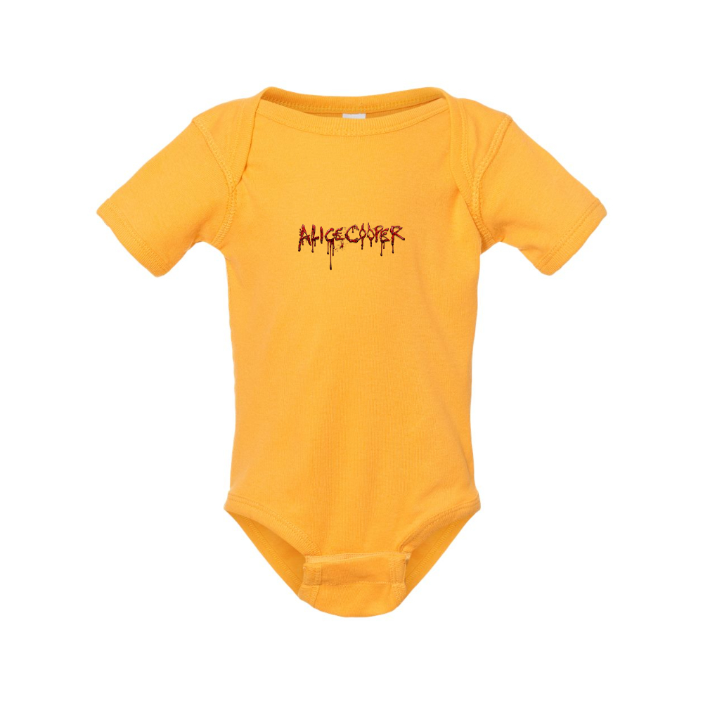 Alice Cooper Logo  Rabbit Skins Infant Baby Rib Bodysuit