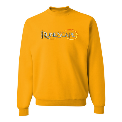 Men's Runescape Logo  JERZEES NuBlend Crewneck Sweatshirt