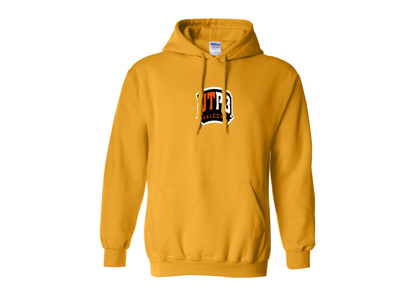 Men's UTPB Falcons Gildan  Heavy Blend Hooded Sweatshirt