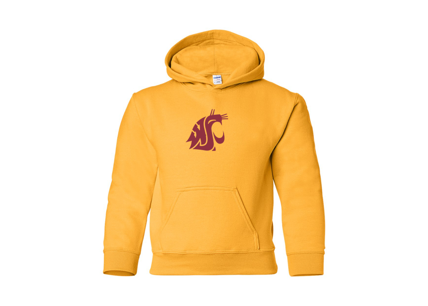 Youth Washington State Cougars Gildan Heavy Blend  Hooded Sweatshirt