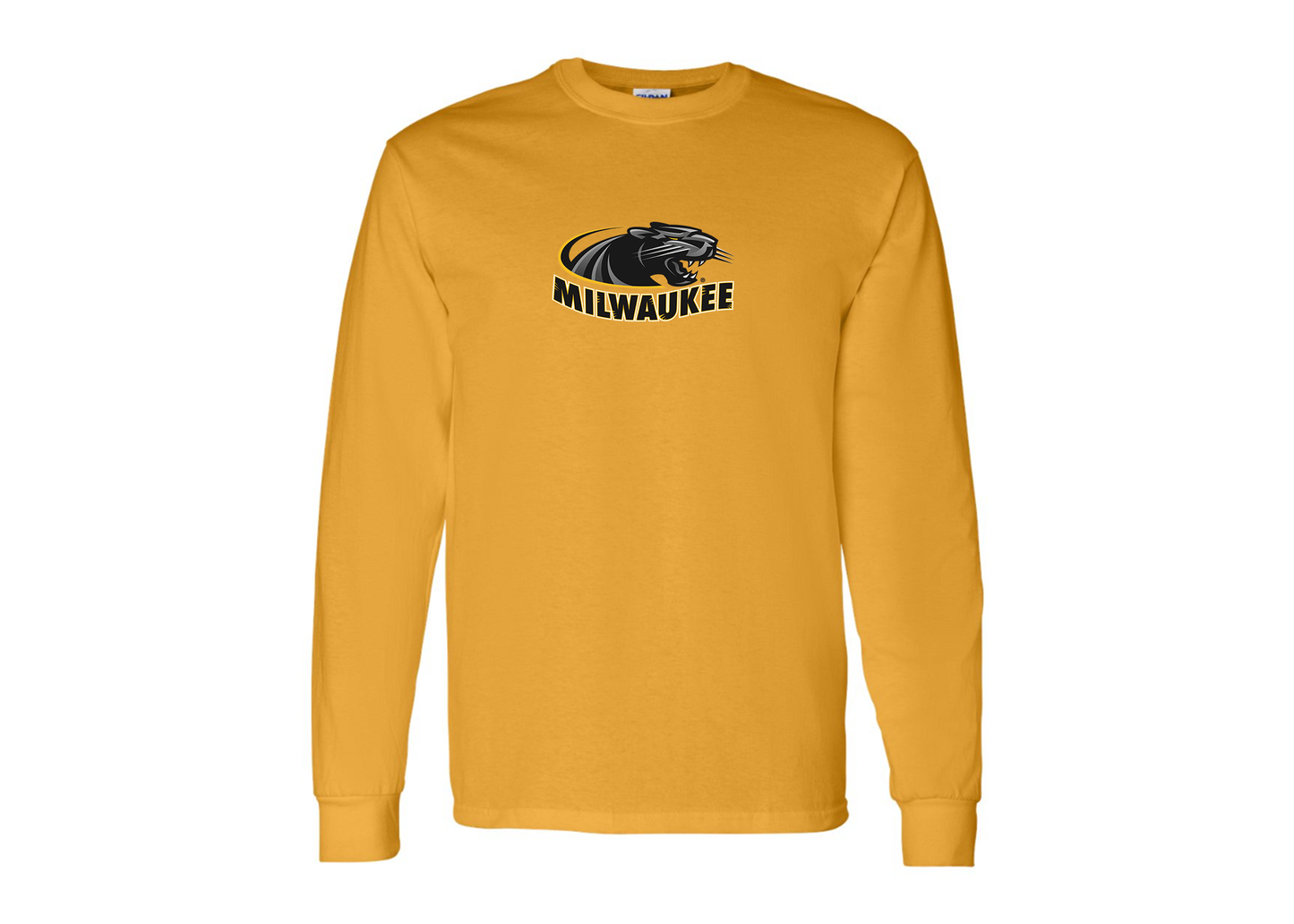 Men's Wisconsin Milwaukee Panthers Gildan Heavy Cotton Long Sleeve T-Shirt