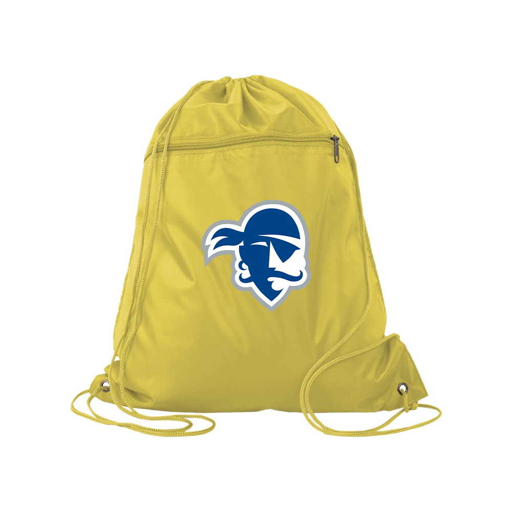 Seton Hall Pirates Logo Q-Tees - Polyester Cinchpack