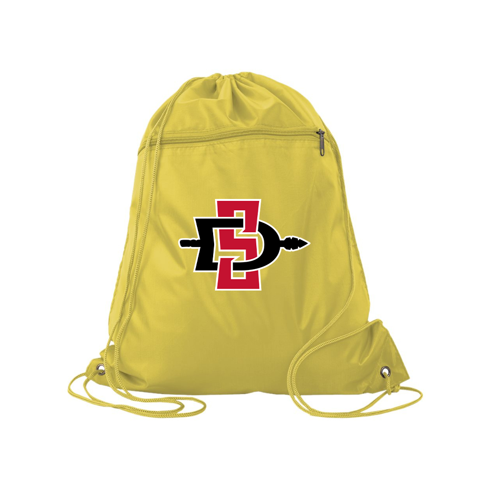 San Diego State Aztecs Logo Q-Tees - Polyester Cinchpack